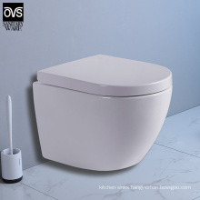 Sanitary Ware Bathroom Water Closet Ceramic Wc Wall Hung Toilet